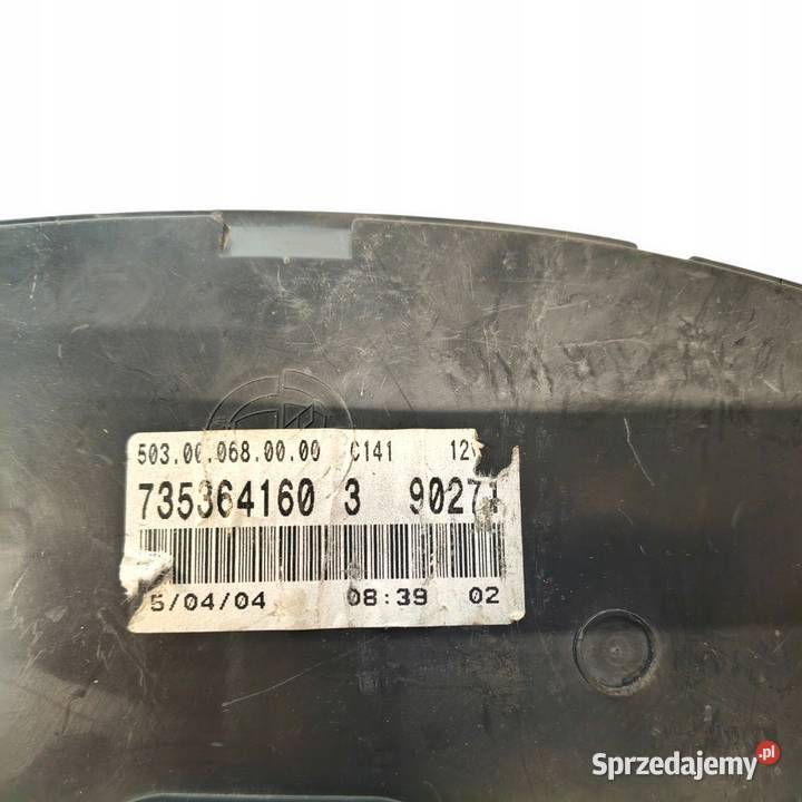 LICZNIK ZEGARY 735364160 Fiat Idea 12 14 16V 13 Chełm