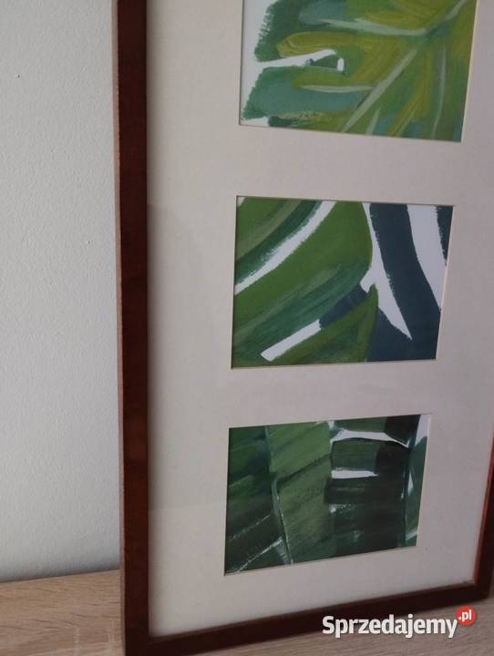 Obraz brązowa rama 91 32 Łódź