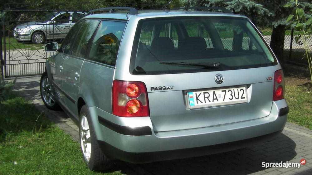 VW Passat 1.9 TDI, 2001, 130 km STAN BARDZO DOBRY