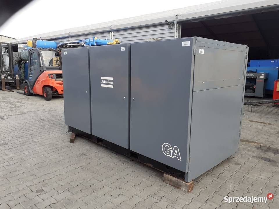 Sprężarka śrubowa ATLAS COPCO GA808 75kW Kompresory Wilków