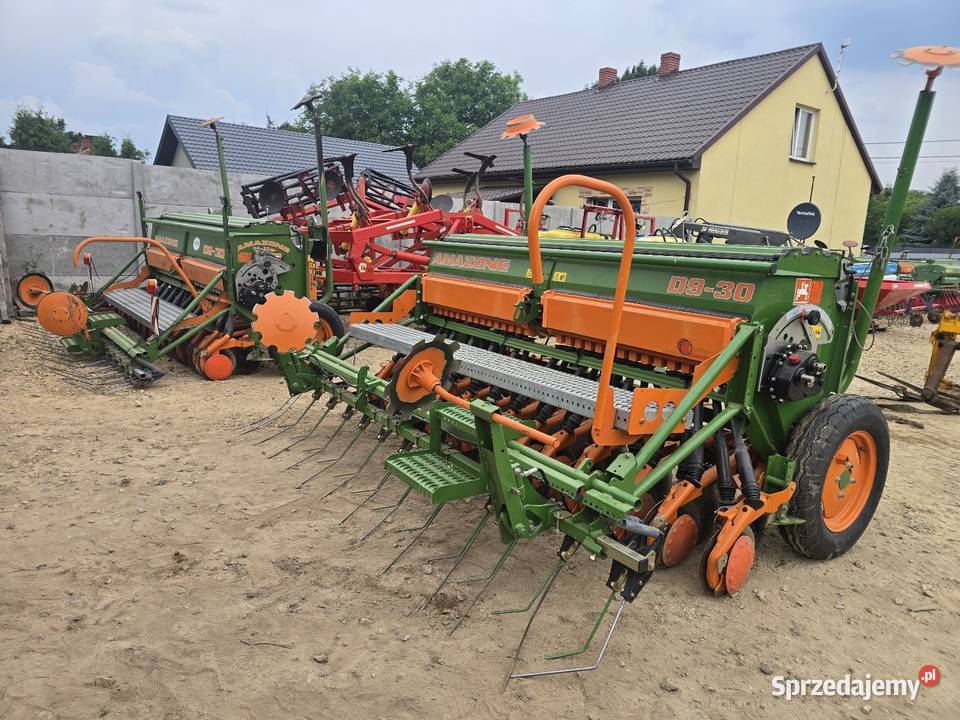 Siewnik zbożowy Amazone D9 3m talerz import DE małopolskie Maków