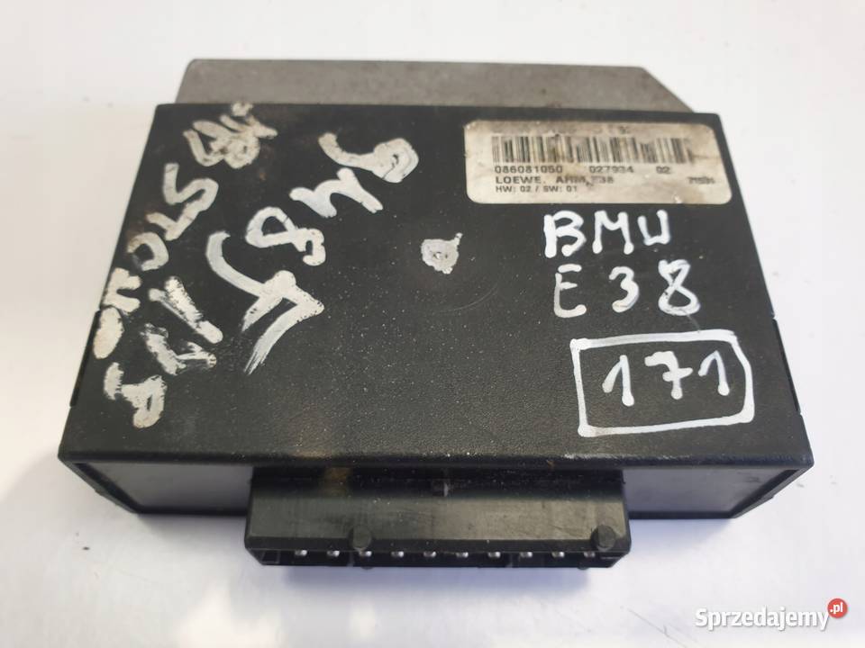BMW 7 E38 MODUŁ HAKA sterownik 8352406 086081050 osobowe lubelskie Rudka