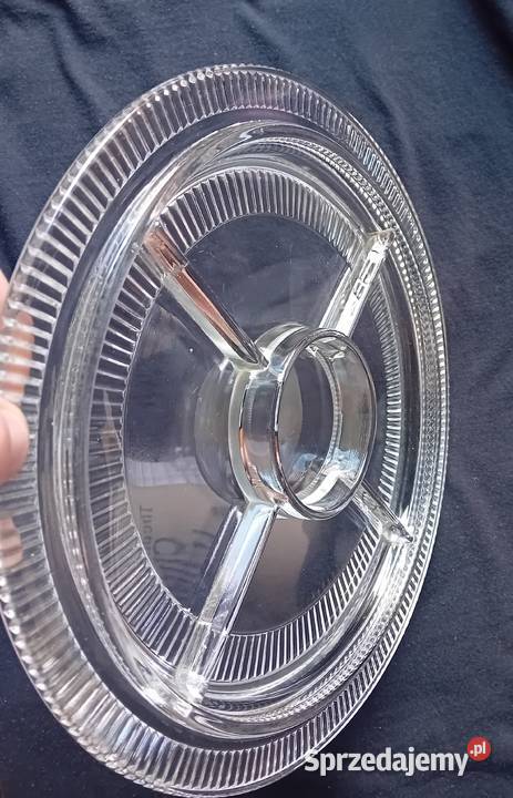 Szklany kabaret na przystawki Ankerglas Koźminek