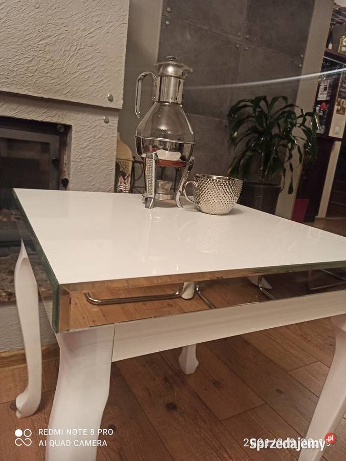Stolik Glamour 60x60 blat wysoki połysk małopolskie Nowy Sącz