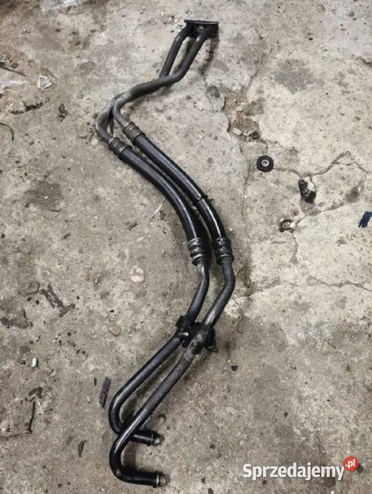 Przewody rurki węże chłodnicy oleju BMW E34