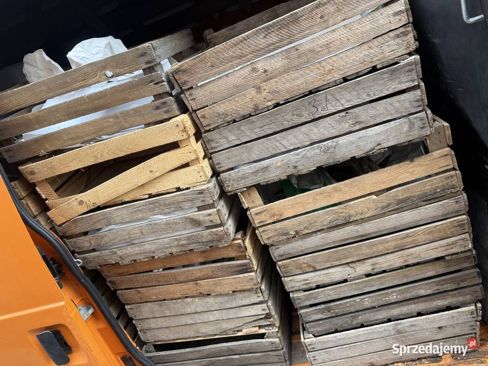 Skrzynki na jabłka drewniane Warszawa