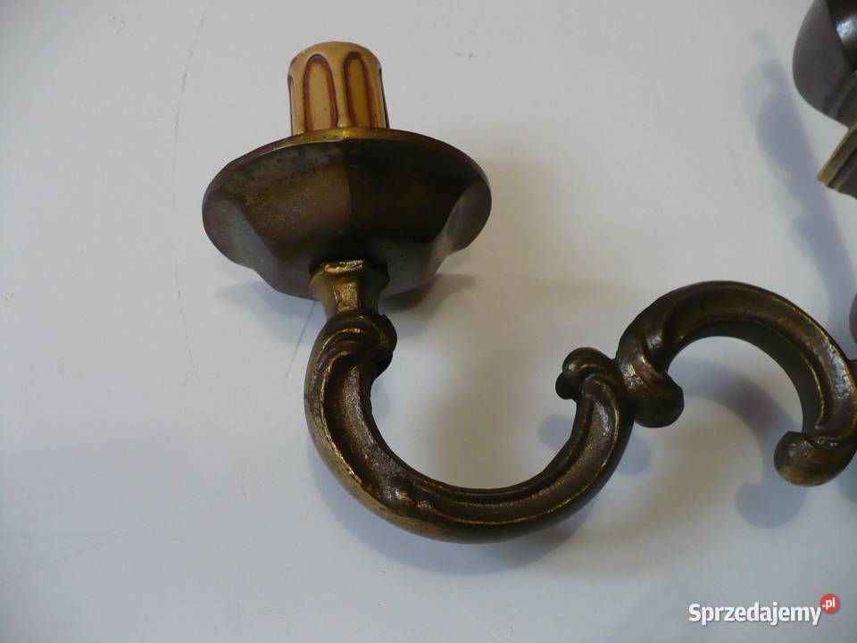 Kinkiet mosiężny jednoramienny Białystok