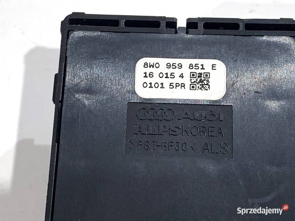 PRZEŁĄCZNIK SZYB AUDI A4 B9 8W0959851E Kombi Mechanizmy opuszczania szyb sprzedam