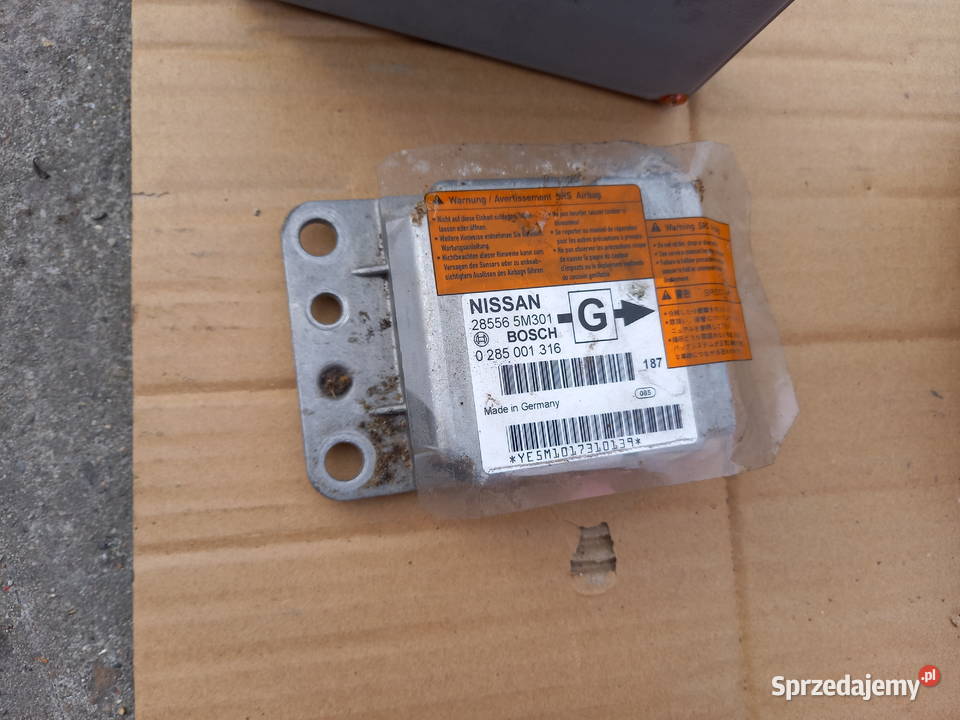 moduł sensor air bag NISSAN ALMERA N16 Proszowice