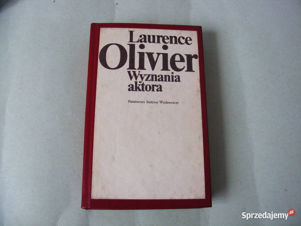 Dramaty greckie Sandauer Wyznania aktora Olivier sprzedam