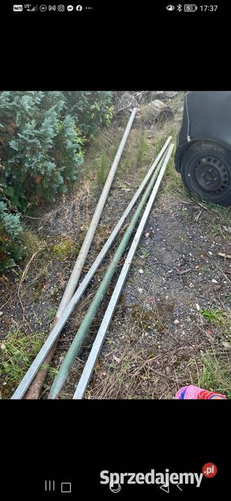 Profil Kwadrat Rura 4x25x3mm Malowany Urzywany wielkopolskie sprzedam