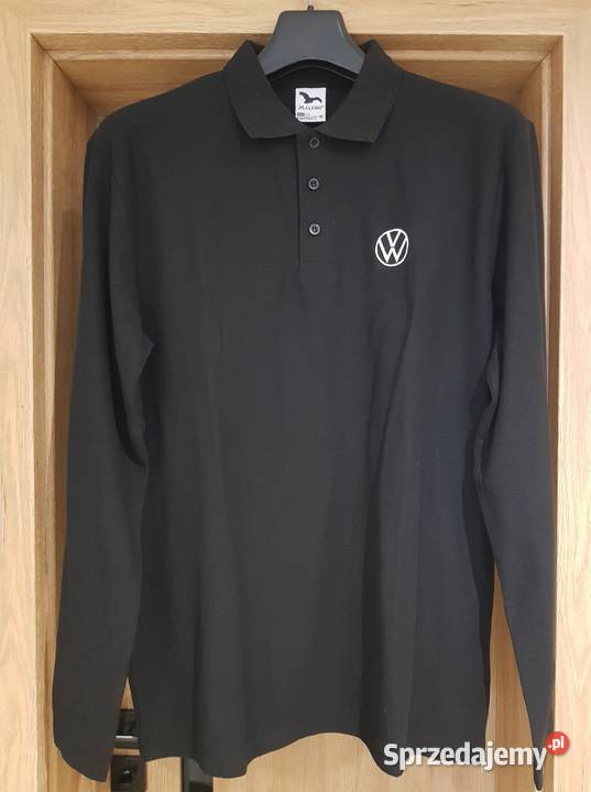 Koszulka męska polo długi rękaw logo Volkswagen Golina
