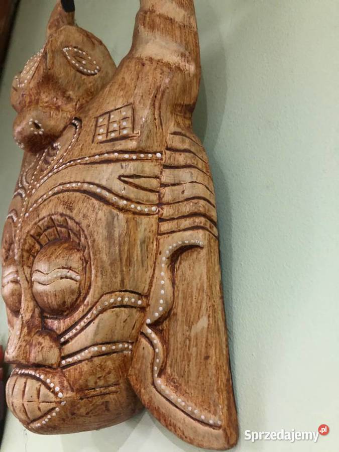 Maska etniczna plemienna Afryka Azja Bali Kraków