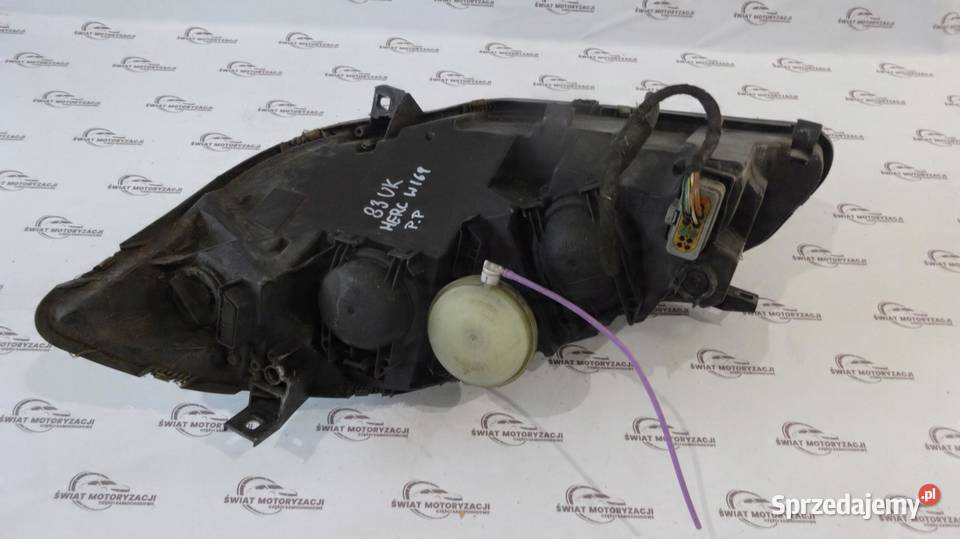 MERCEDES W169 LIFT 09r lampa prawy przód osobowe świętokrzyskie