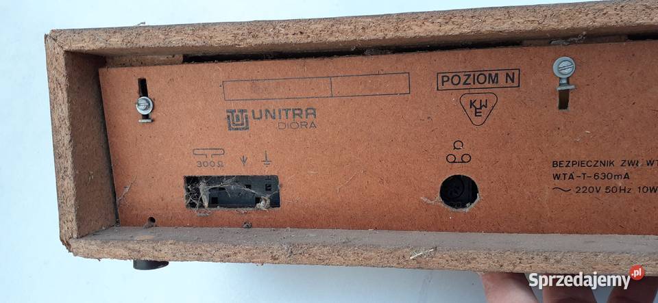 Unitra DioraBeskid amplituner radio tuner Tuszkowo