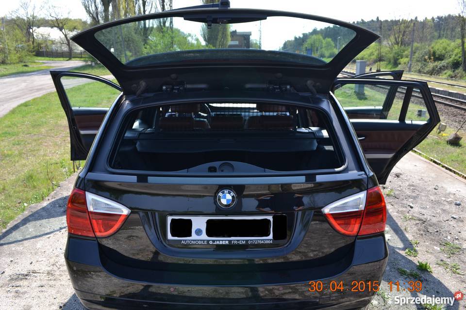 Czarne BMW e91 z Niemiec komputer pokładowy lubuskie Budachów