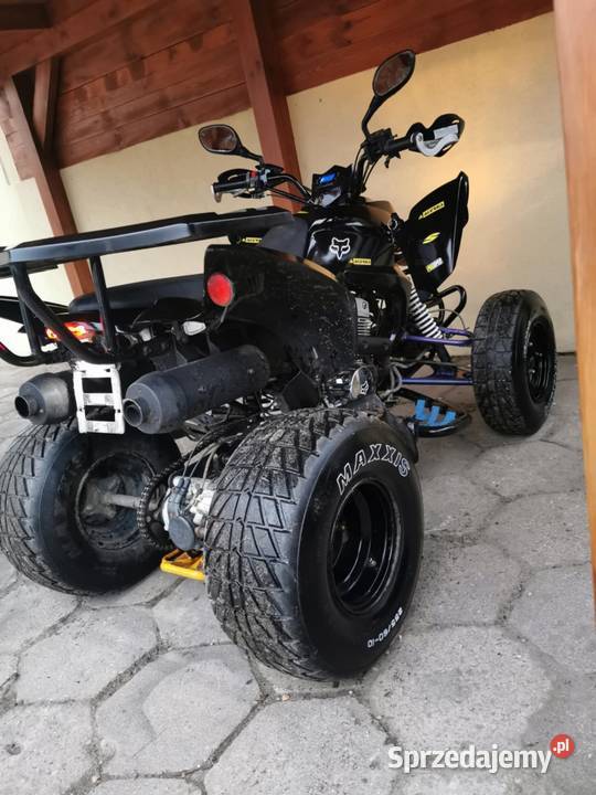 Duży Quad 250 kwity l7e koła 10 stan nieuszkodzony sprzedam