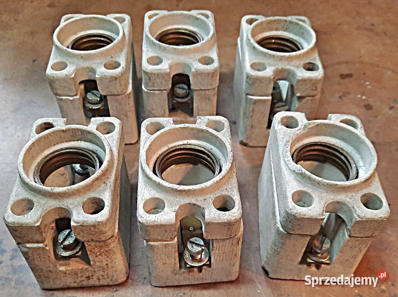 Gniazdo bezpiecznikowe ceramiczne tablicowe 25 A wielkopolskie