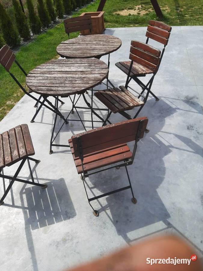 Zestaw stolik i krzeseła Buszkowiczki