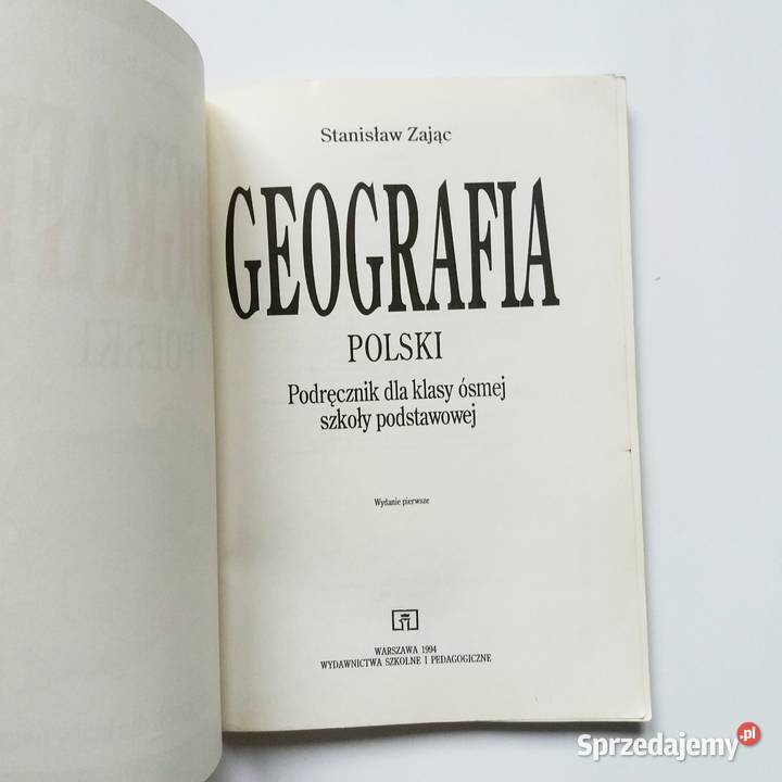 SZając Geografia Polski Podręcznik 8 klasy Łódź