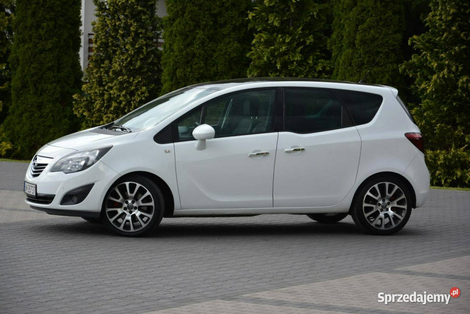 Opel Meriva 17CDTI110 Cosmo Skóry Panorama Led wielofunkcyjna kierownica Ostrów Mazowiecka sprzedam