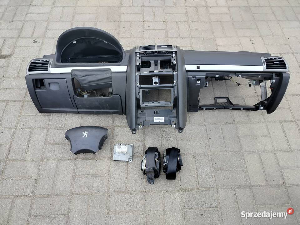 Deska rozdzielcza konsola peugeot 407sw komplet Rawicz