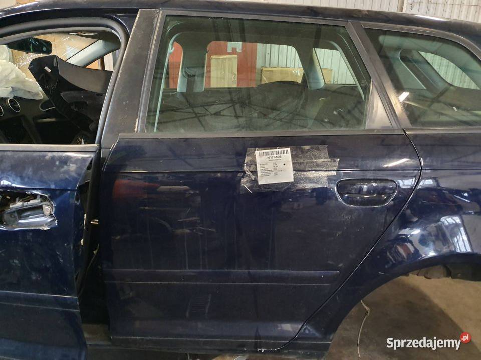 DRZWI LEWE TYŁ AUDI A3 8P LZ5J 5DRZWI osobowe