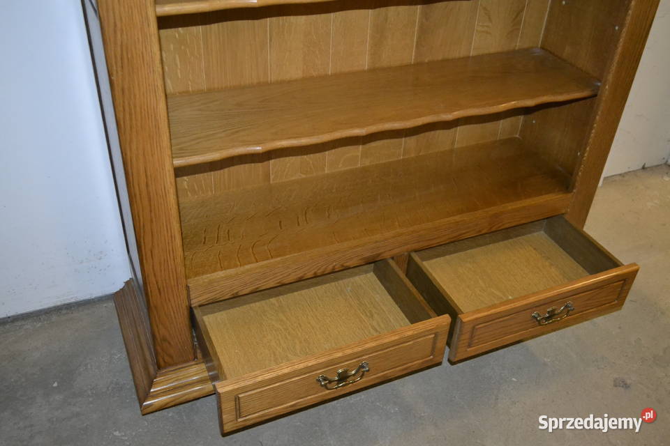 regał stylowy biblioteka dąb Będzin
