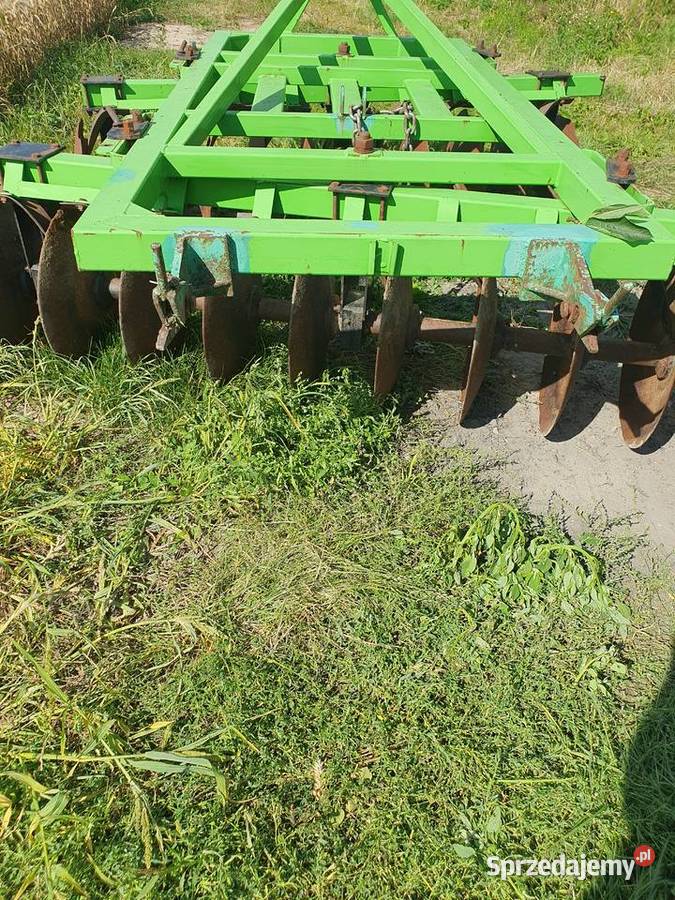 Talerzówka Bomet 21m 10x2 wał packera 3m Pozostałe Pruszcz