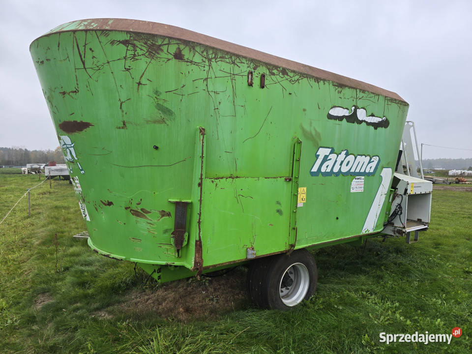 Wóz paszowy TATOMA MV20DUP 20 m3 2 stopniowa Drężewo