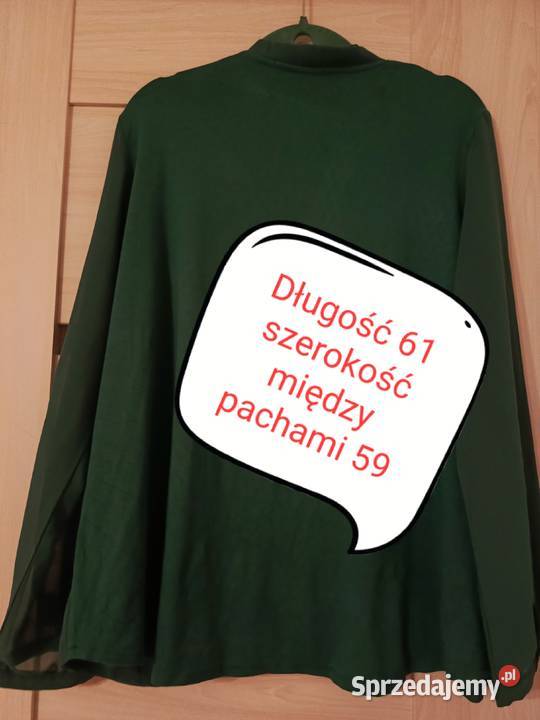 Piękna zielona bluzka