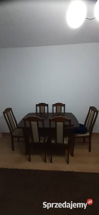 Sprzedam stół z krzesłami Busko-Zdrój