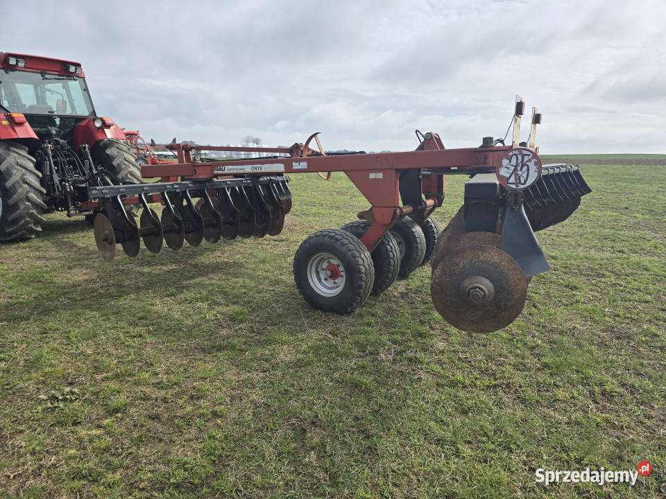 Brona talerzowa RAU ONYX Vari 5 m regulowana Baliki