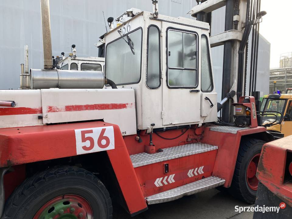 Wózek widłowy 1012 ton terenowy SVETRUCK 10600 radio Nowiny