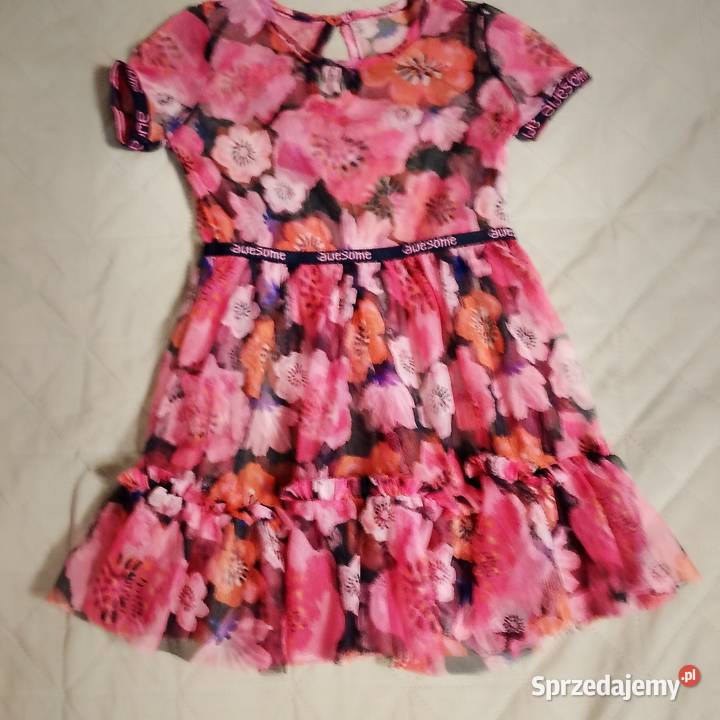 Spszedam sukieneczke w kwiatuszki AWESOME bez podlaskie Zaścianki