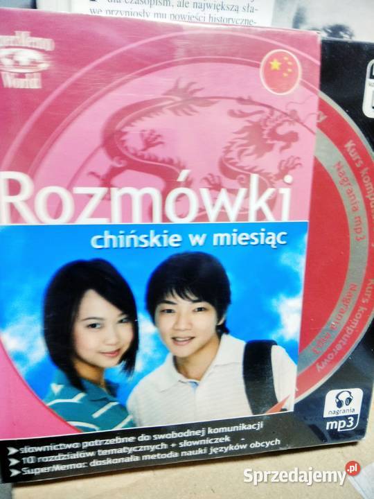Rozmówki chińskie w miesiąc kursy językowe Antykwariat Warszawa sprzedam