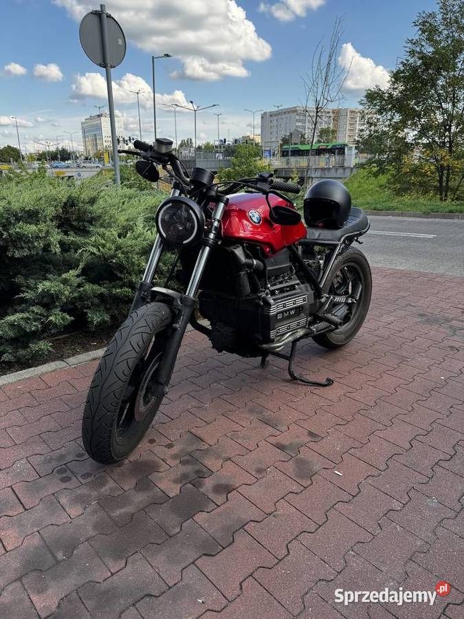 BMW K75 1995 Poznań Custom Cafe Racer Scrambler
