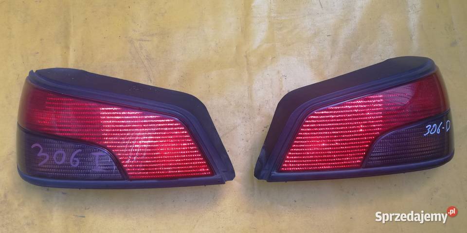 lampy tył komplet Peugeot 306 r9599 HB 3D5D Piotrków Trybunalski
