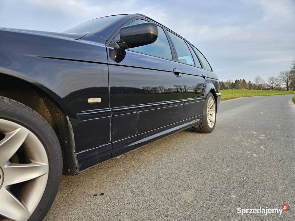 BMW E39 520i 170 LPG Manual Carbonschwarz manualna Seria 5 Szczecin