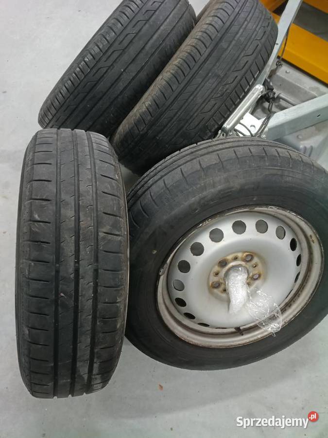 Komplet kół letnich opona felga stal 4x KANGOO