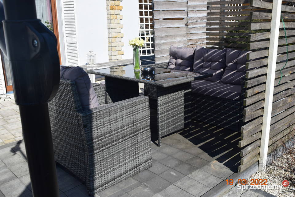 zestaw mebli ogrodowych technorattan 212stolik Bosutów sprzedam