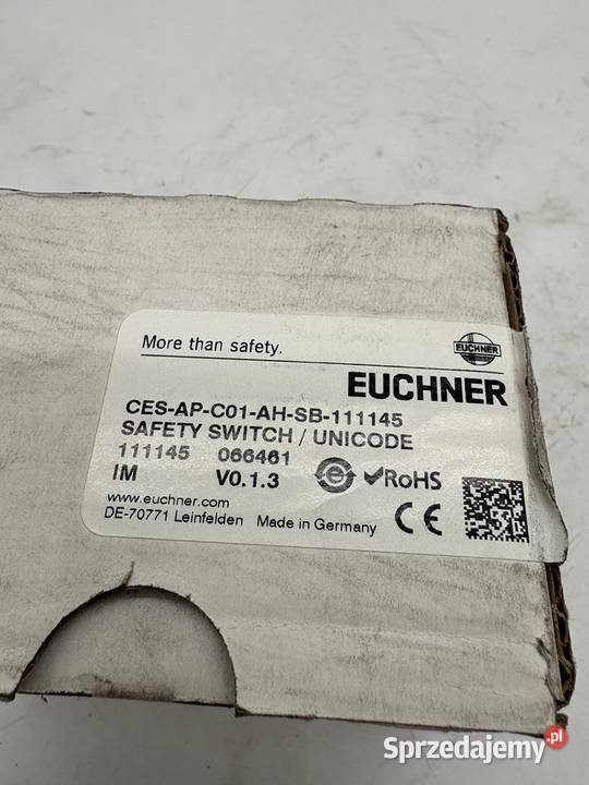 Euchner CES AP C01 AH SB 111145 Safety switch Warszawa