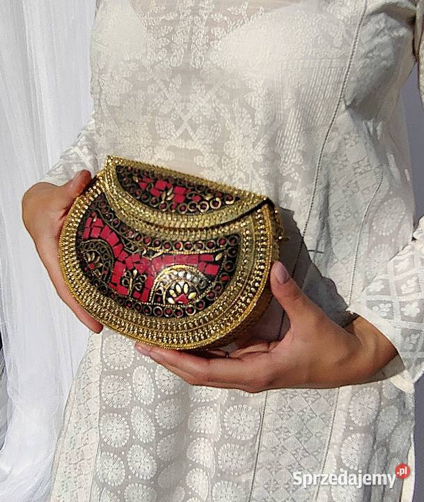 Torebka orientalna boho bohemian kopertówka Torby i torebki Szczecin sprzedam