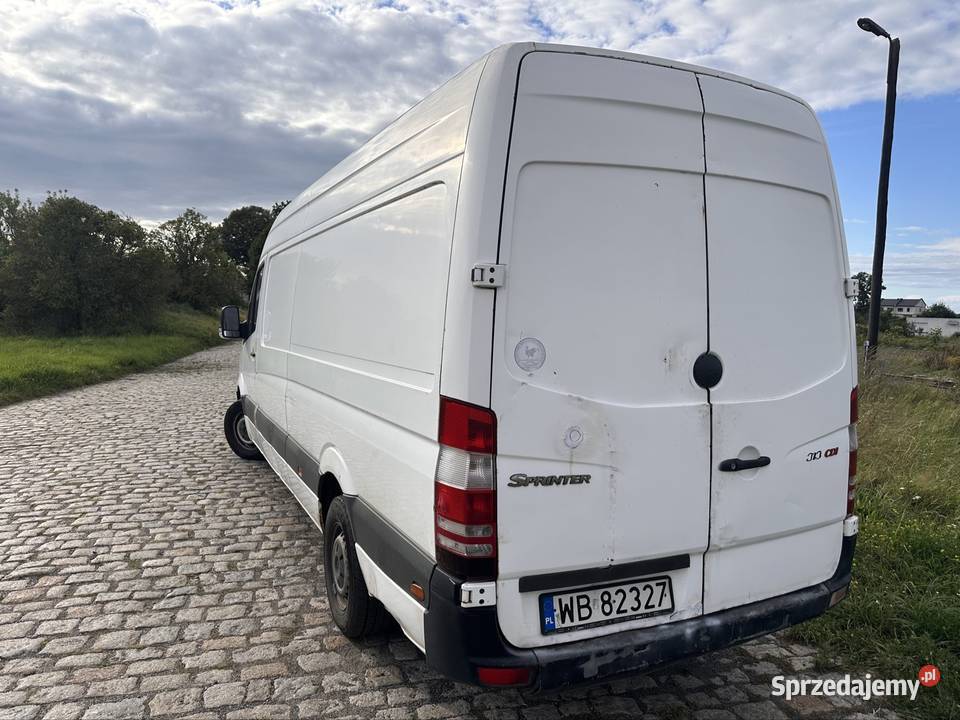 Mercedes Sprinter L2H3 2008 r 735000 Rok produkcji 2008 Mercedes-Benz wielkopolskie Zbąszyń