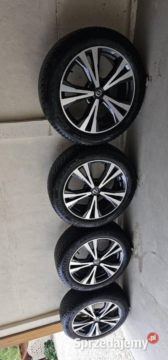 Koła alufelgi opony Nissan 215 55 18 całoroczne