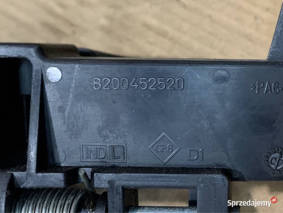 Klamka zewnętrzna p tył 8200452520 Renault Karoseria zachodniopomorskie Szczecin