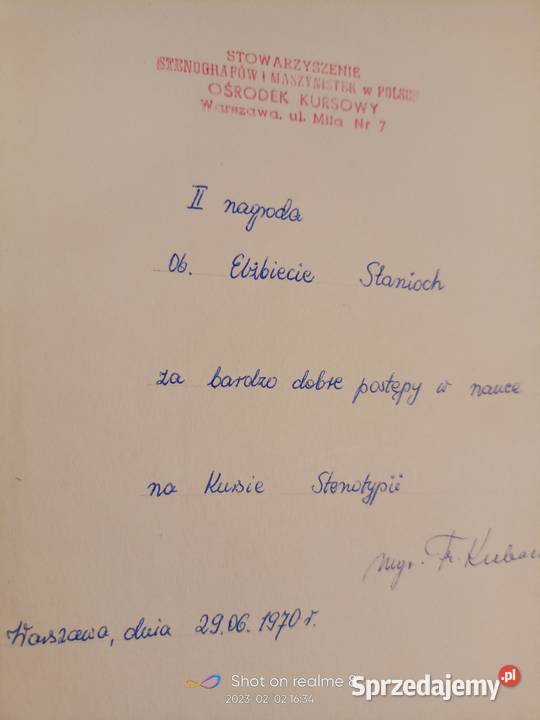 W cieniu Panteonu pierwsze wydanie książki Warszawa sprzedam