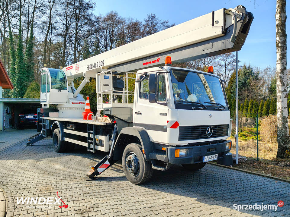 Podnośnik koszowy Wumag WT 320 Chojnice