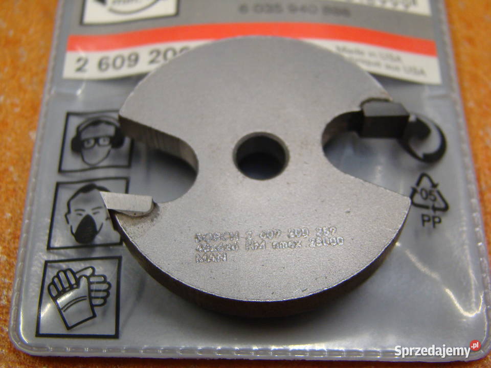 Frez talerzowy dwa ostrza fi 40x6mm BOSCH Ref 2 Bielsko-Biała