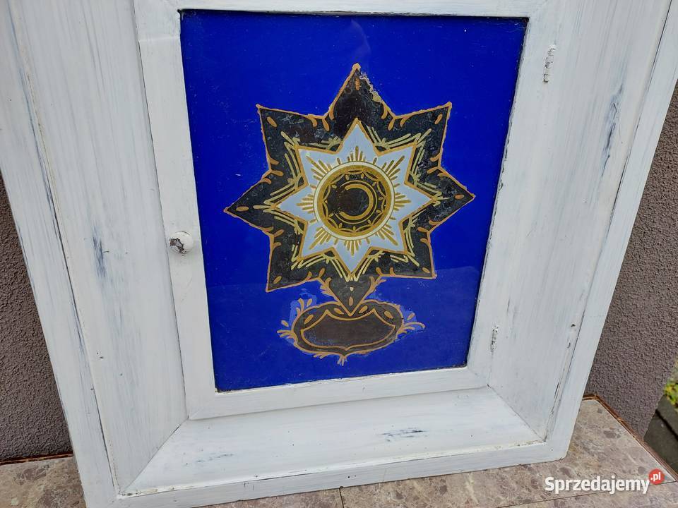 672 Obudowa szafka skrzynia starego Antyki